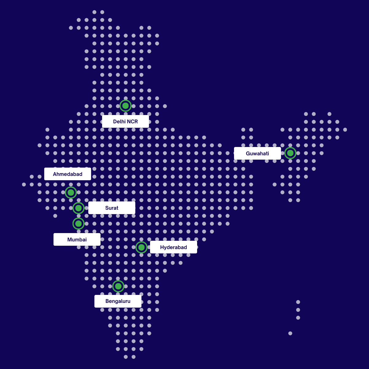 India Network Map